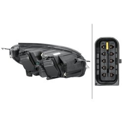 Headlight HELLA 1LL 354 852-031 OE Ref 98.085.728.80 HELLA