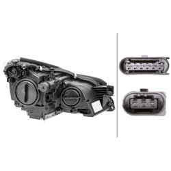 Headlight HELLA 1LS 008 821-331 OE Ref A 219 820 11 61 HELLA