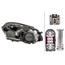 Headlight HELLA 1LX 011 066-631 OE Ref 212 820 19 39 HELLA