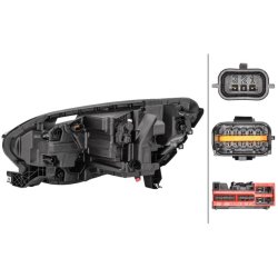 Headlight HELLA 1LX 012 293-641 OE Ref 26 01 092 53R HELLA
