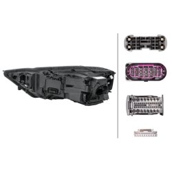 Headlight 1LX012865 441 HELLA 1LX 012 865-441 OE Ref 4N0941784A