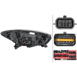 Headlight HELLA 1LX 012 977-631 OE Ref 26 06 066 68R