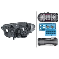 Headlight HELLA 1LX 013 074-741 OE Ref 247 906 86 01 HELLA