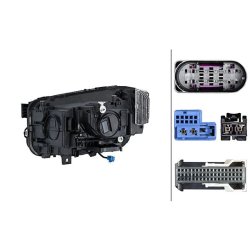 Headlight HELLA 1LX 013 080-641 OE Ref 247 906 98 01