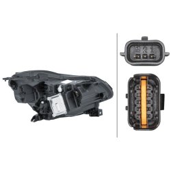 Headlight HELLA 1LX 013 930-831 OE Ref 26 06 094 25R