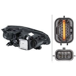 Headlight HELLA 1LX 013 930-931 OE Ref 26 06 079 94R HELLA