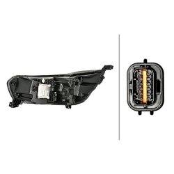 Headlight HELLA 1LX 014 721-641 OE Ref 26 01 028 64R