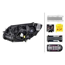 Headlight 1LX014827 641 HELLA 1LX 014 827-641 OE Ref A2059061806