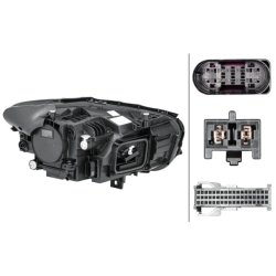Headlight HELLA 1LX 014 993-571 OE Ref 247 906 91 00 HELLA