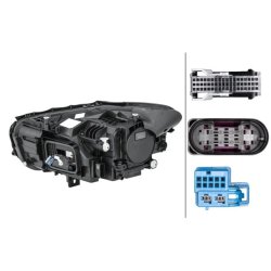 Headlight HELLA 1LX 014 993-681 OE Ref 247 906 47 01 HELLA