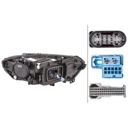 Headlight HELLA 1LX 015 086-531 OE Ref 118 906 47 00