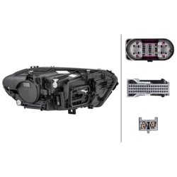Headlight HELLA 1LX 015 091-831 OE Ref 177 906 49 03 HELLA