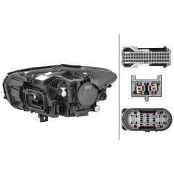 Headlight HELLA 1LX 015 315-341 OE Ref 247 906 66 03 HELLA