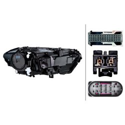 Headlight HELLA 1LX 015 390-531 OE Ref A 177 906 65 04