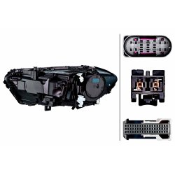 Headlight HELLA 1LX 015 390-541 OE Ref A 177 906 66 04 HELLA