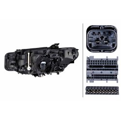 Headlight HELLA 1LX 016 808-741 OE Ref 9450804