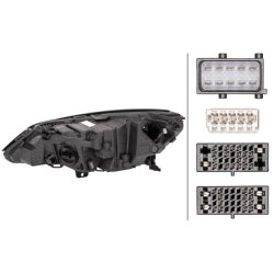 Headlight HELLA 1LX 354 829-241 OE Ref 39158018 HELLA