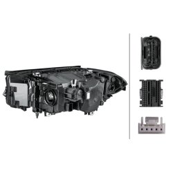 Headlight HELLA 1LX 354 836-041 OE Ref 7 214 954 HELLA