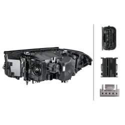 Headlight HELLA 1LX 354 836-081 OE Ref 7 214 958 HELLA