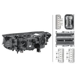 Headlight HELLA 1LX 354 854-141 OE Ref 7 408 708