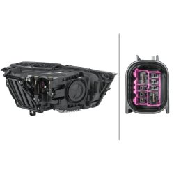 Headlight HELLA 1LX 354 870-151 OE Ref 83A 941 783 A HELLA