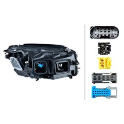 Headlight HELLA 1LX 354 877-111 OE Ref A 253 906 17 01