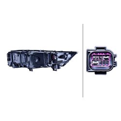 Headlight HELLA 1LX 354 881-031 OE Ref 4M0 941 011 A