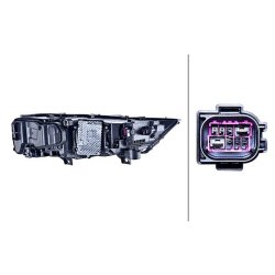 Headlight HELLA 1LX 354 881-091 OE Ref 4M0 941 039 A