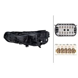 Headlight HELLA 1LX 354 882-041 OE Ref 39218150