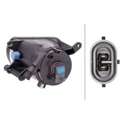 Front Fog Light HELLA 1N0 010 327-161 OE Ref 4L0 941 700 E