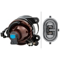 Front Fog Light HELLA 1N0 270 595-011 OE Ref 1K0 941 699 A