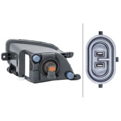 Front Fog Light HELLA 1NA 011 048-021 OE Ref 5U0 941 700