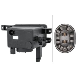 Front Fog Light HELLA 1NA 354 660-011 OE Ref 17 10 374