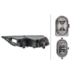 Front Fog Light HELLA 1ND 010 545-121 OE Ref 3AA 941 662 H HELLA