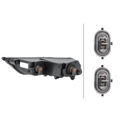 Front Fog Light HELLA 1ND 010 545-141 OE Ref 3AA 941 662 D