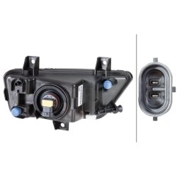 Front Fog Light HELLA 1ND 013 017-011 OE Ref 1ST 941 699 A HELLA