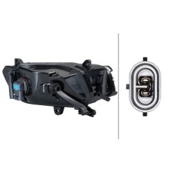 Front Fog Light HELLA 1NG 354 842-011 OE Ref 4E0 941 699 B