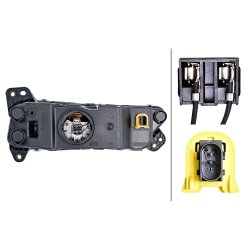 Front Fog Light HELLA 1NJ 354 883-011 OE Ref 81.25204-6003