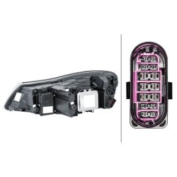 Headlight HELLA 1ZL 247 052-321 OE Ref 1Z1 941 018 T