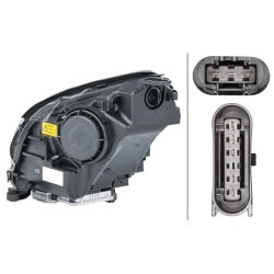 Headlight HELLA 1ZL 263 037-321 OE Ref 251 820 22 61 64