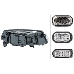 Headlight HELLA 1ZS 009 701-111 OE Ref 4F0 941 029 BB HELLA