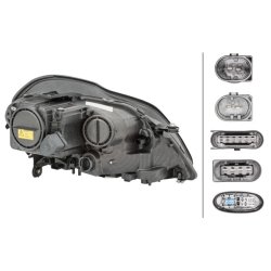 Headlight HELLA 1ZS 263 400-411 OE Ref 164 820 39 61 64 HELLA