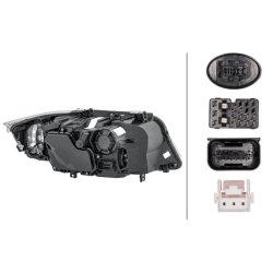 Headlight HELLA 1ZS 354 692-011 OE Ref 63 11 7 240 263