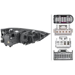 Headlight HELLA 1ZS 354 838-111 OE Ref 8XA 941 043 C HELLA