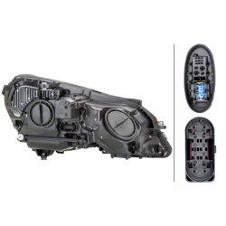 Headlight HELLA 1ZT 011 705-111 OE Ref 212 820 27 59 HELLA