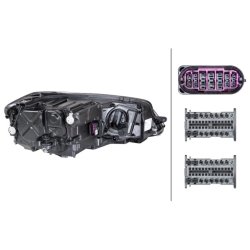 Headlight HELLA 1ZX 013 924-411 OE Ref 5G1 941 077 A HELLA