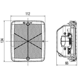 Side Indicator HELLA 2BA 013 236-131