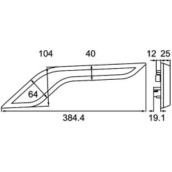 Side Indicator  HELLA 2BA 013 333-077