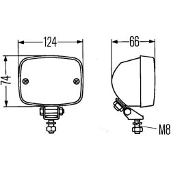 Rear Fog Light HELLA 2NE 002 985-467 HELLA