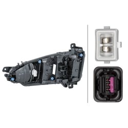 Daytime Running Light HELLA 2PT 010 945-021 OE Ref 9675315580